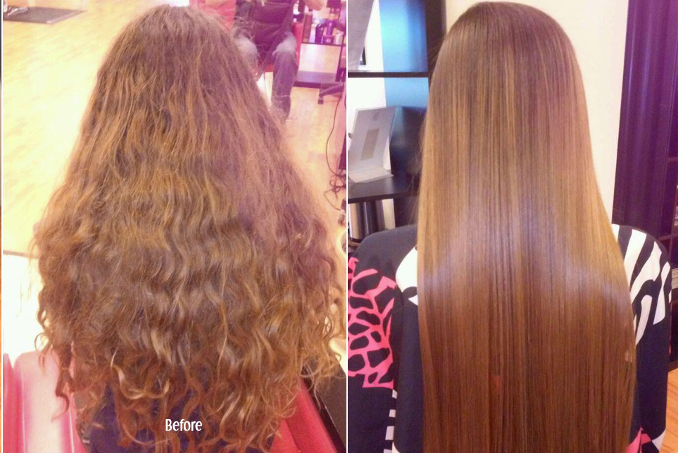 keratin treatment for hair salon