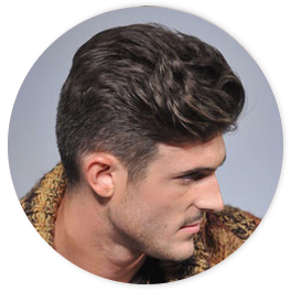 Man Cut and Style in Salon